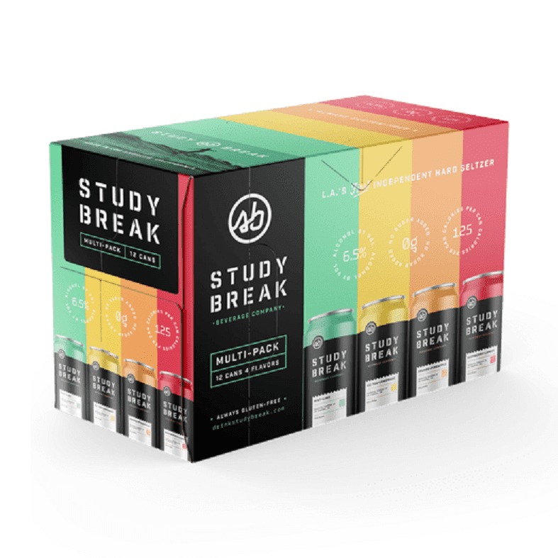 Study Break Variety Hard Seltzer 12-Pack - ForWhiskeyLovers.com