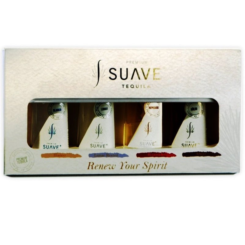 Suave Organic Tequila 4-Pack Gift Set - ForWhiskeyLovers.com