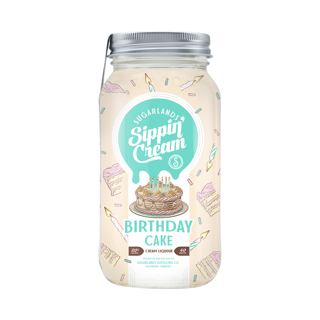 Sugarlands Birthday Cake Sippin' Cream Liqueur 750ml - ForWhiskeyLovers.com