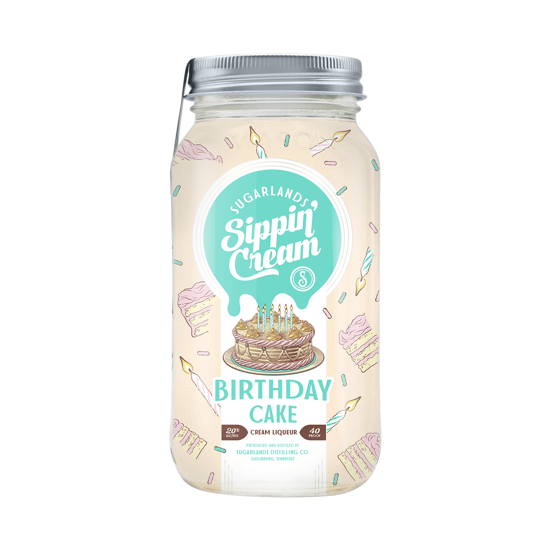 Sugarlands Birthday Cake Sippin' Cream Liqueur 750ml - ForWhiskeyLovers.com