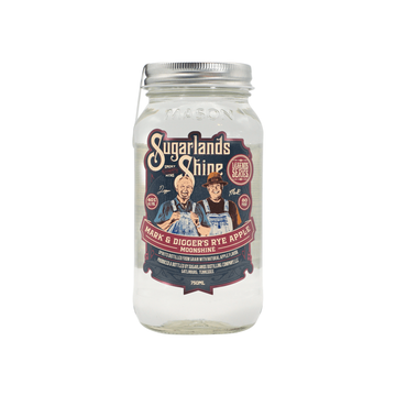 Sugarlands Shine Mark & Digger’s Rye Apple Moonshine 750ml - ForWhiskeyLovers.com