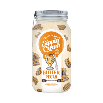 Sugarlands Sippin' Cream Butter Pecan Cream Liqueur 750ml - ForWhiskeyLovers.com