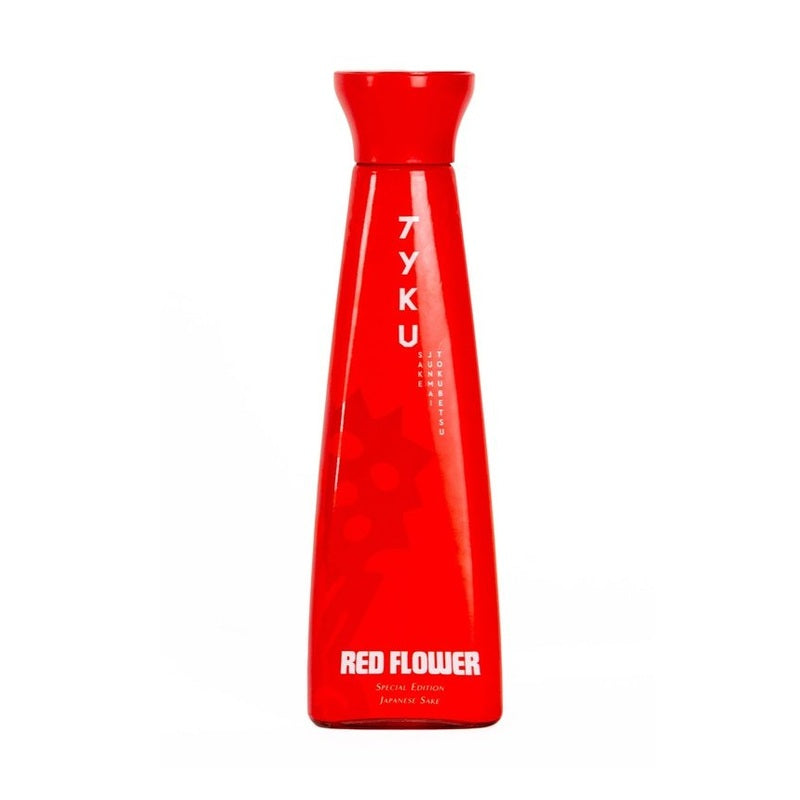 TYKU Tokubetsu Junmai Red Flower Sake - ForWhiskeyLovers.com