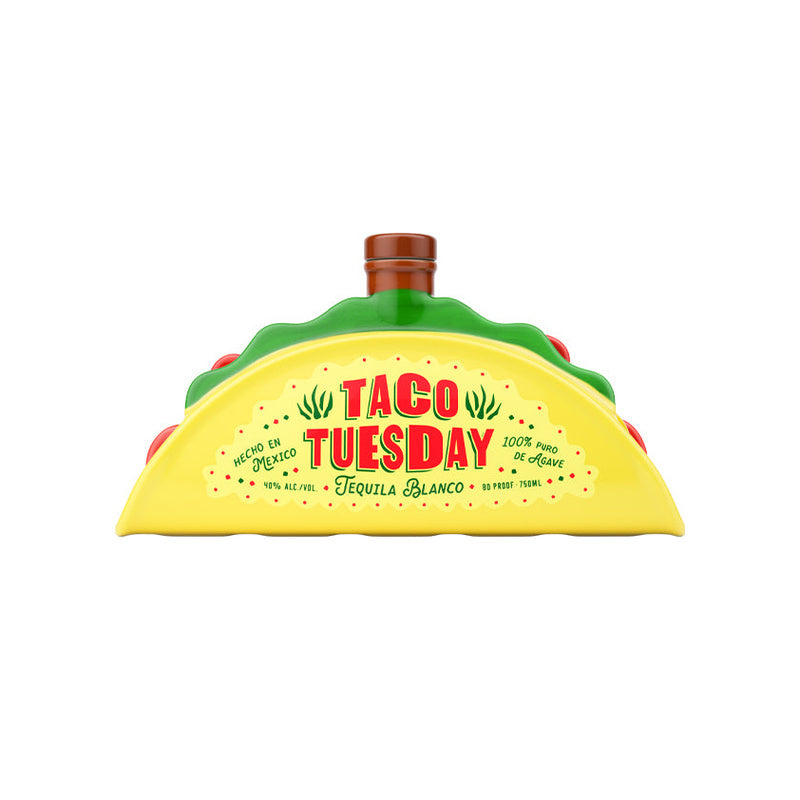 Taco Tuesday Blanco Tequila Taco Edition 750ml - ForWhiskeyLovers.com