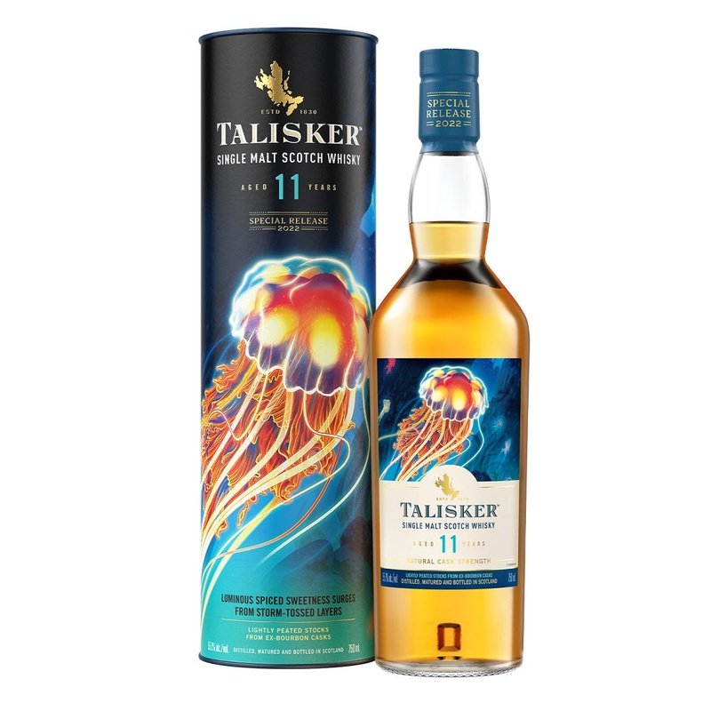 Talisker 11 Year Old 'The Lustrous Creature of the Depths' Special Release 2022 Single Malt Scotch Whisky - ForWhiskeyLovers.com