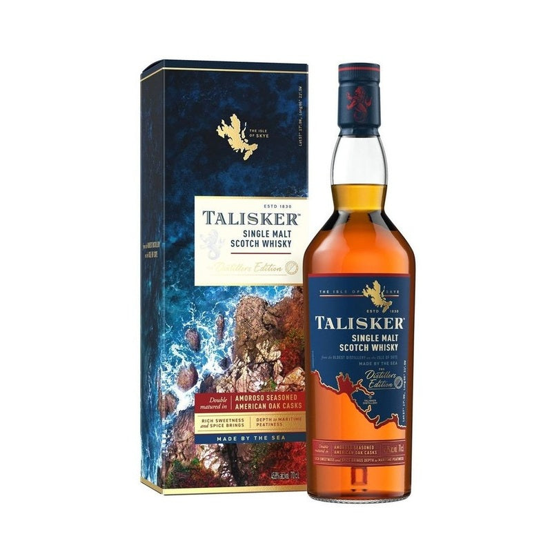 Talisker Distillers Edition 2022 Double Matured Amoroso Cask Single Malt Scotch Whisky - ForWhiskeyLovers.com