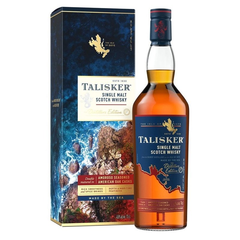 Talisker Distillers Edition 2022 Double Matured Amoroso Cask Single Malt Scotch Whisky - ForWhiskeyLovers.com