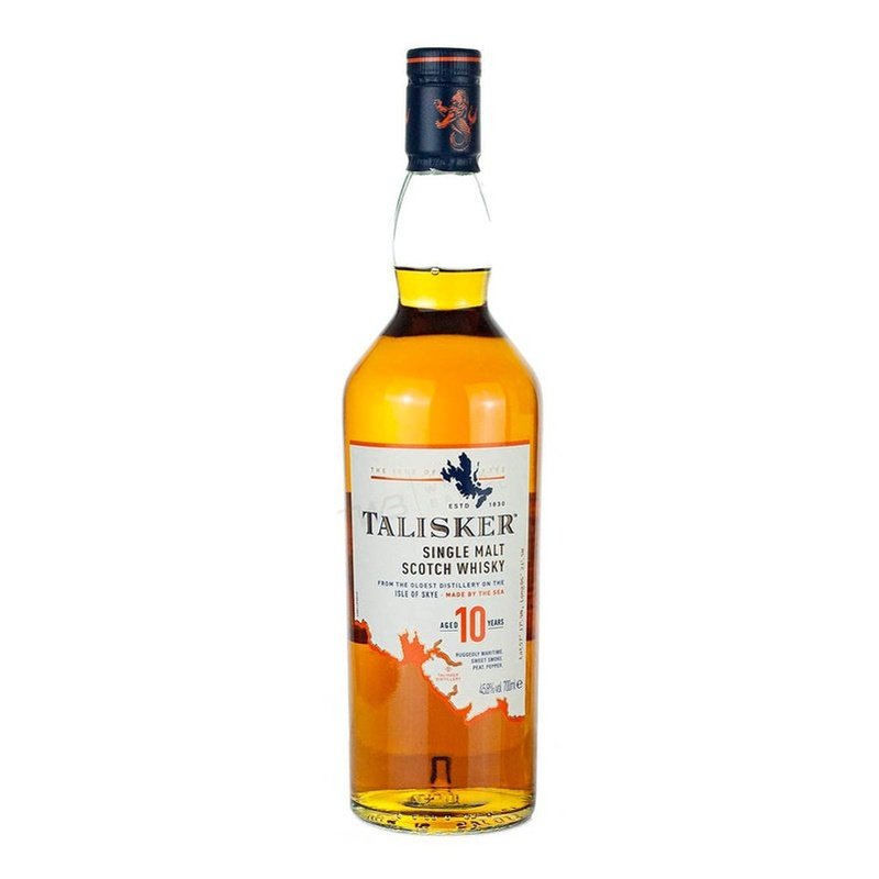 Talisker Scotch Single Malt 10 Year 750ml - ForWhiskeyLovers.com