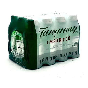 Tanqueray London Dry Gin 12-Pack 50ml - ForWhiskeyLovers.com