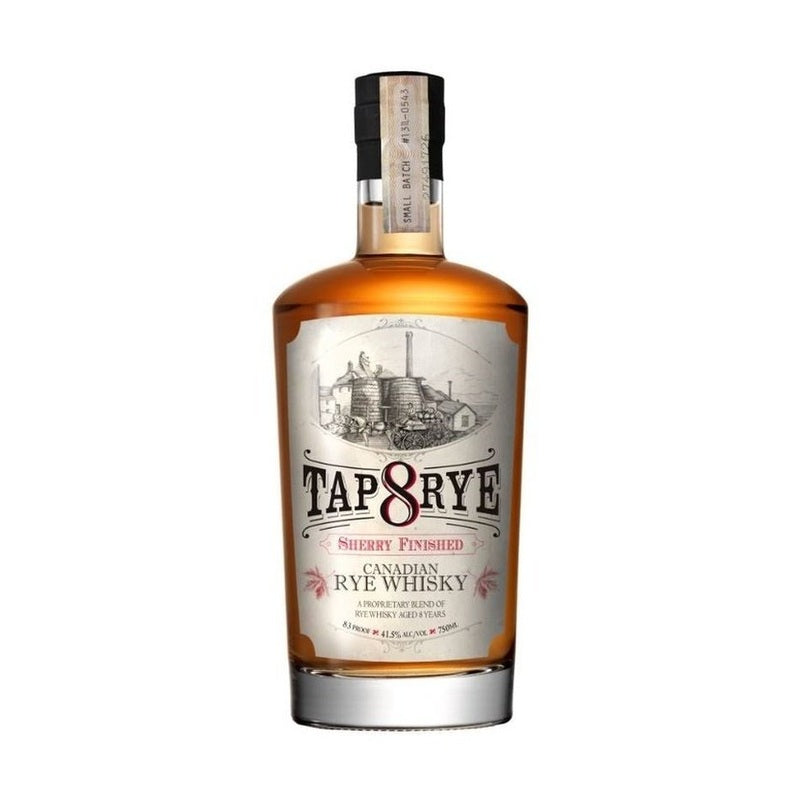 Tap Rye 8 Year Old Sherry Finished Canadian Rye Whisky - ForWhiskeyLovers.com