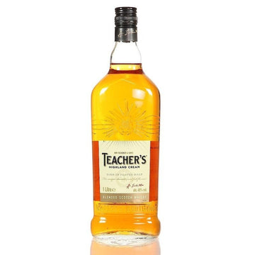 Teacher's Highland Cream Blended Scotch Whisky Liter - ForWhiskeyLovers.com