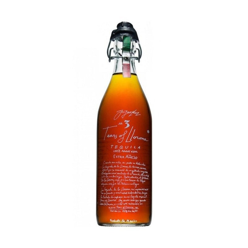 Tears of Llorona No. 3 Extra A¤ejo Tequila Liter - ForWhiskeyLovers.com
