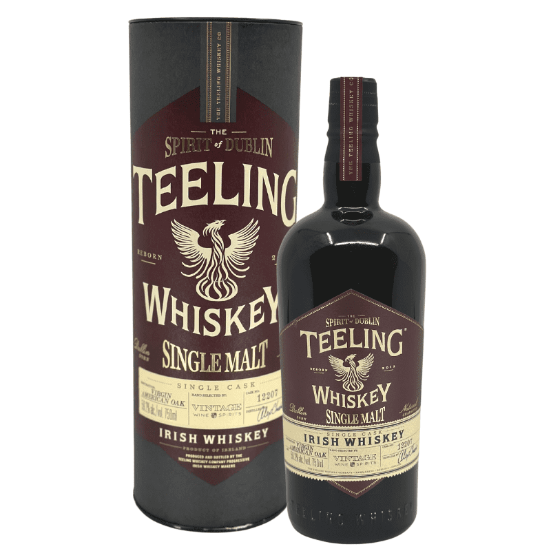 Teeling Virgin American Oak Single Cask Private Pick Single Malt Irish Whiskey - ForWhiskeyLovers.com