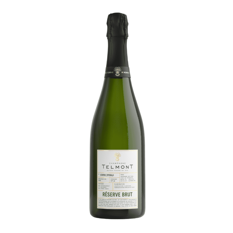 Telmont Réserve Brut Champagne - ForWhiskeyLovers.com