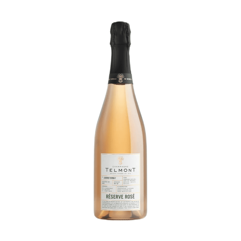 Telmont Réserve Rosé Champagne - ForWhiskeyLovers.com