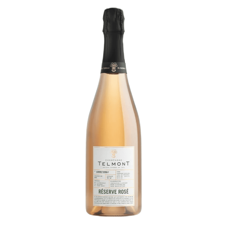 Telmont Réserve Rosé Champagne - ForWhiskeyLovers.com