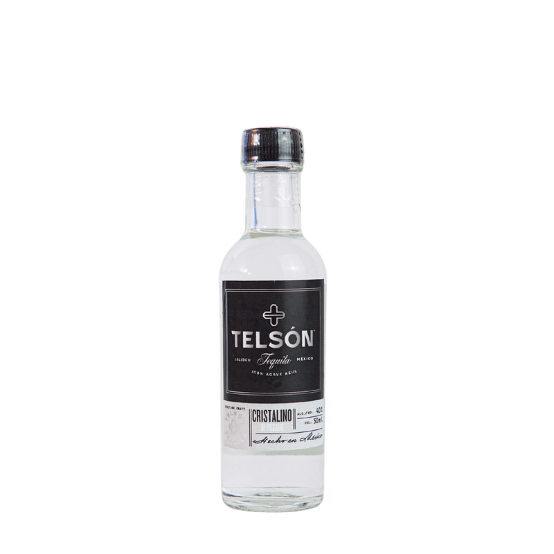 Telsón Cristalino Tequila 50ml Pack of 12 - ForWhiskeyLovers.com