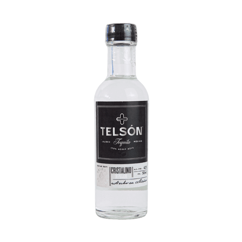 Telsón Cristalino Tequila 50ml Pack of 12 - ForWhiskeyLovers.com