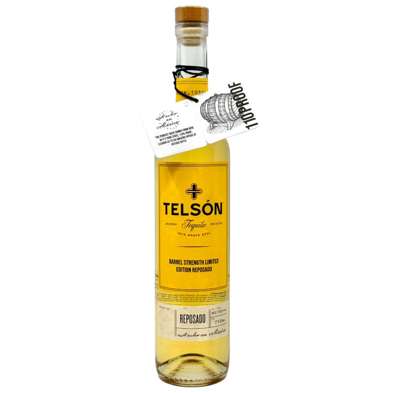 Telsón Reposado Barrel Strength 110 Proof Tequila - ForWhiskeyLovers.com