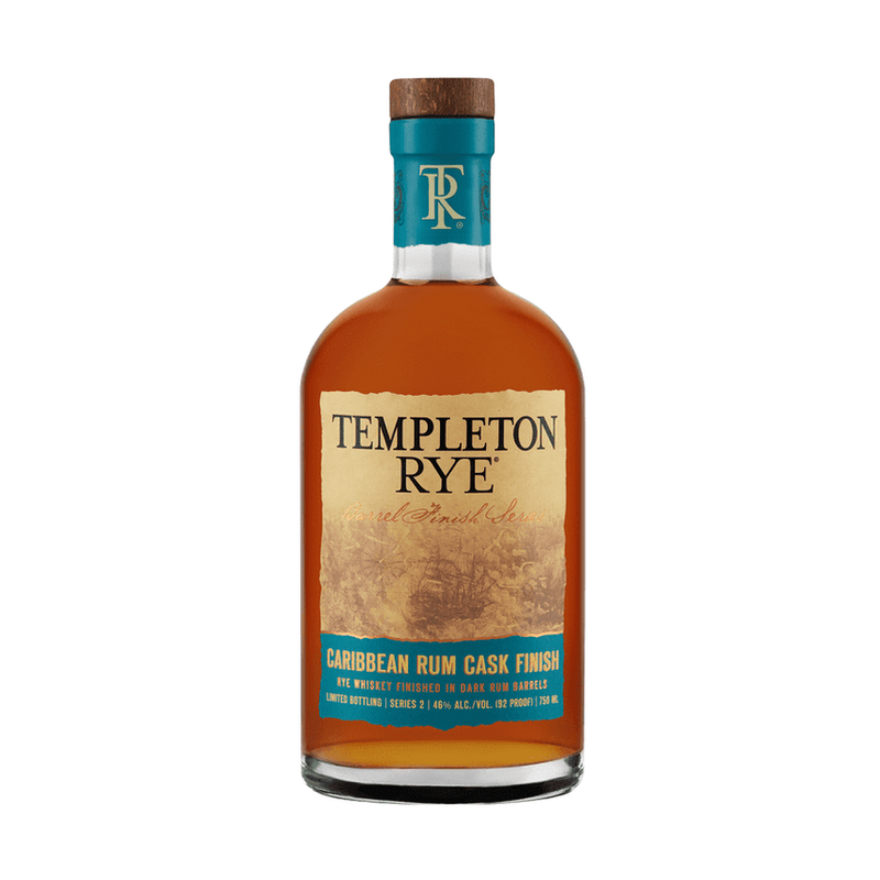 Templeton Rye Caribbean Rum Cask Finish Rye Whiskey - ForWhiskeyLovers.com