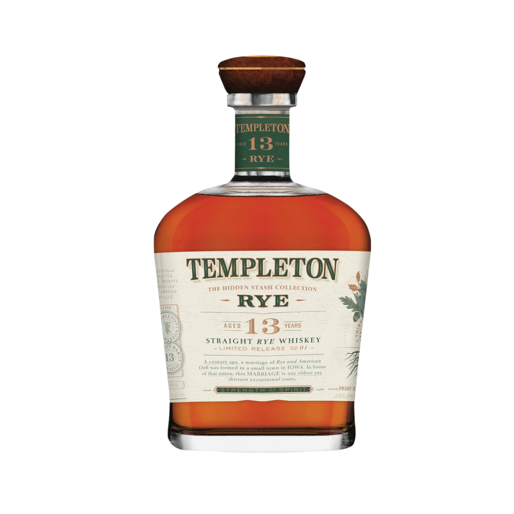 Templeton Rye Hidden Stash Collection 13 year 750ml - ForWhiskeyLovers.com