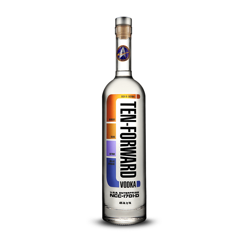 Ten-Forward Star Trek Vodka - ForWhiskeyLovers.com