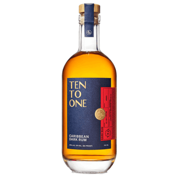 Ten To One Caribbean Dark Rum - ForWhiskeyLovers.com