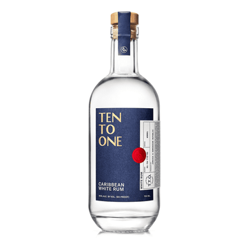 Ten To One Caribbean White Rum - ForWhiskeyLovers.com