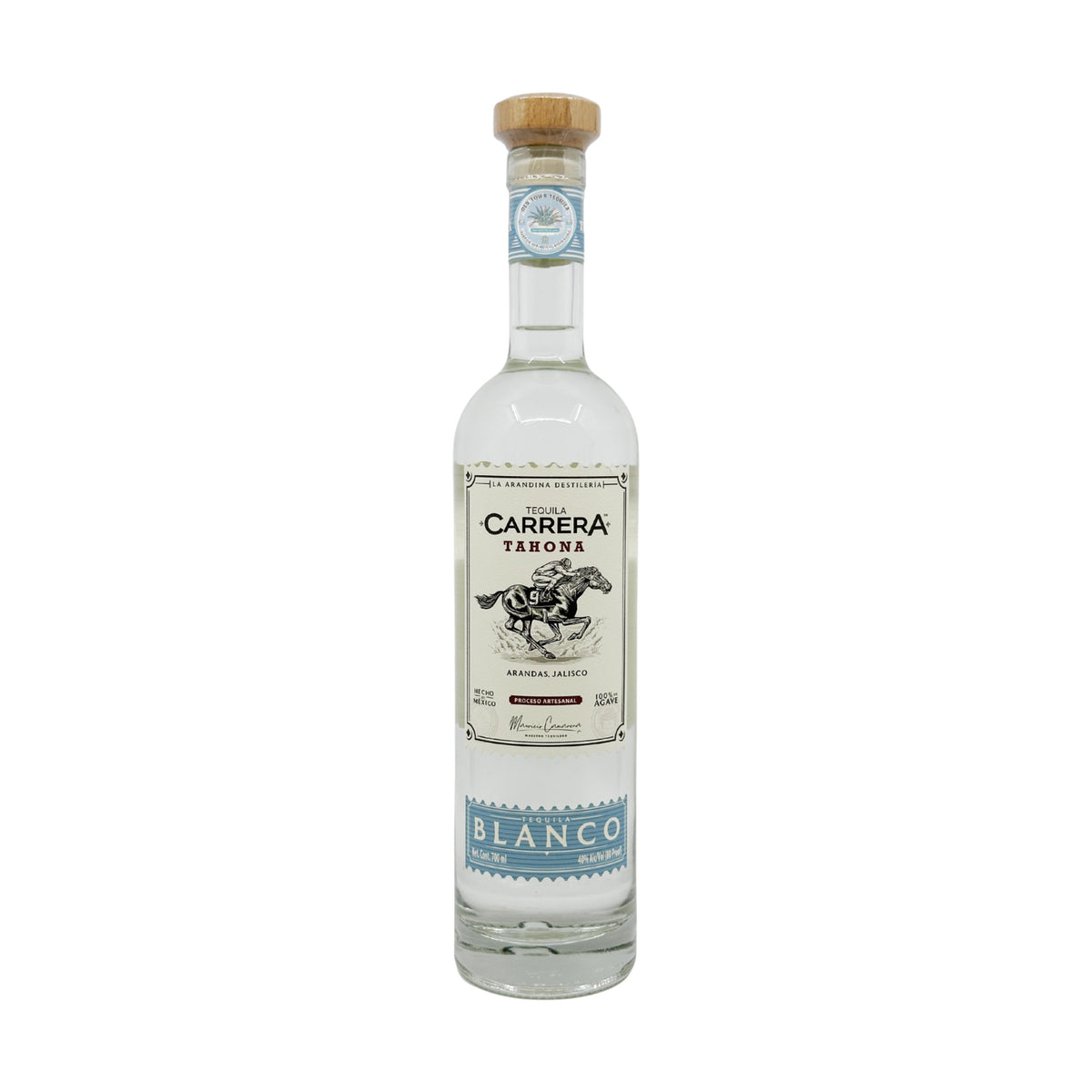 Tequila Carrera Tahona Blanco 700 mL - ForWhiskeyLovers.com