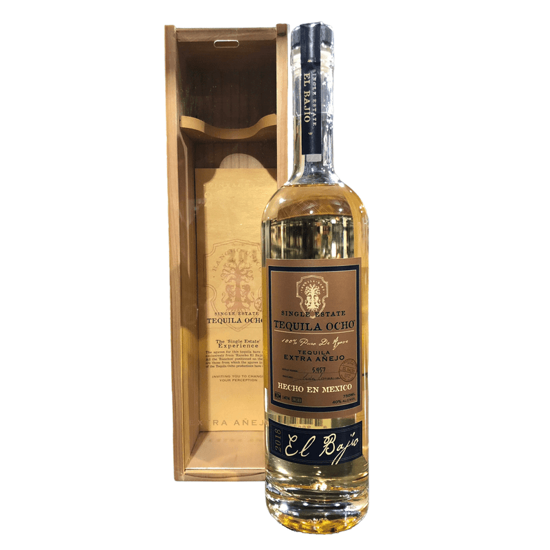 Tequila Ocho Extra Anejo El Bajio Single Estate 2019 - ForWhiskeyLovers.com