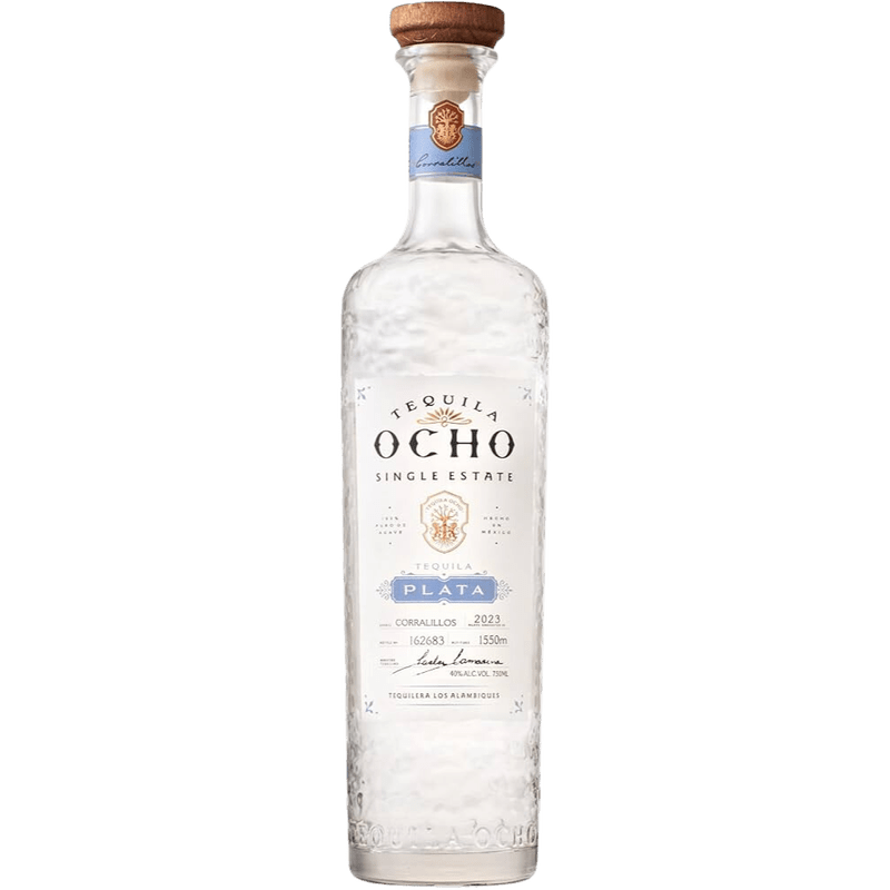 Tequila Ocho Plata Single Estate Tequila - ForWhiskeyLovers.com