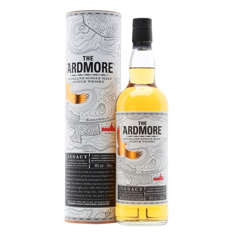 The Ardmore 'Legacy' Lightly Peated Highland Single Malt Scotch Whisky - ForWhiskeyLovers.com