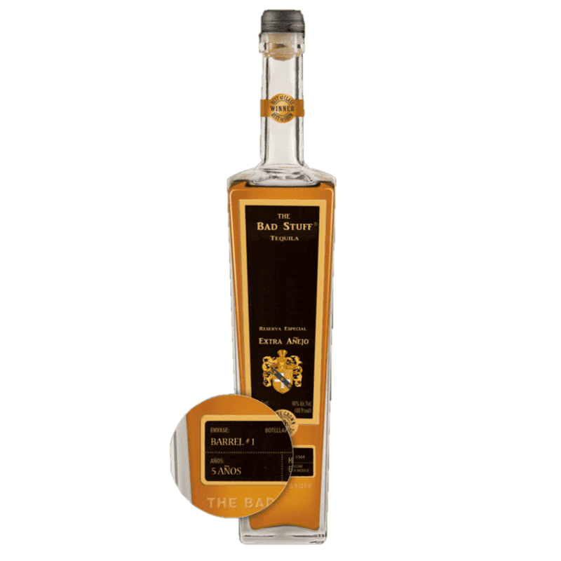 The Bad Stuff Reserva Especial 5 Year Old Extra Anejo Tequila - ForWhiskeyLovers.com