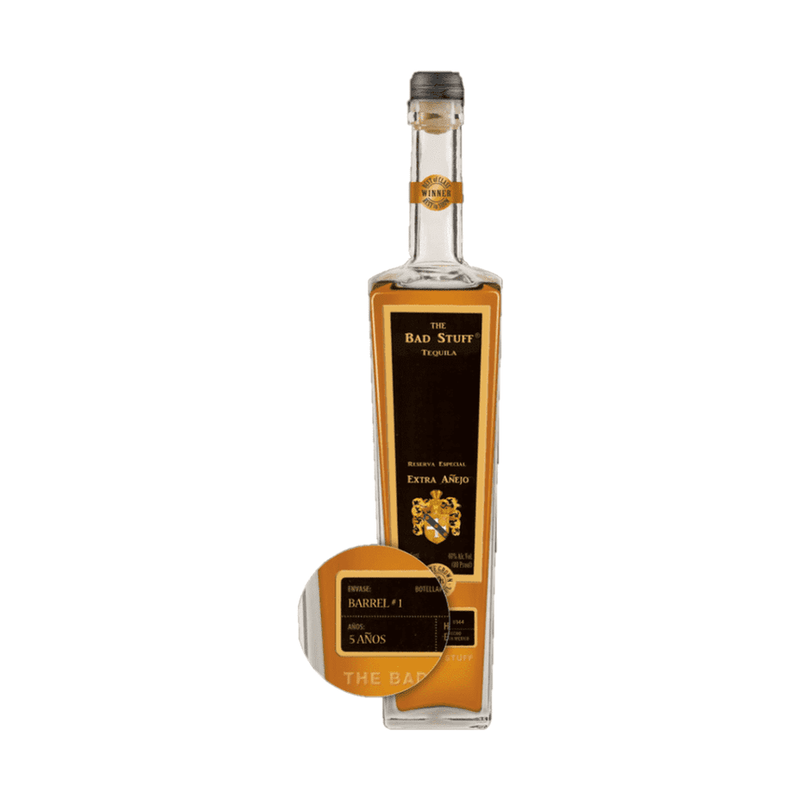 The Bad Stuff Reserva Especial 5 Year Old Extra Anejo Tequila - ForWhiskeyLovers.com