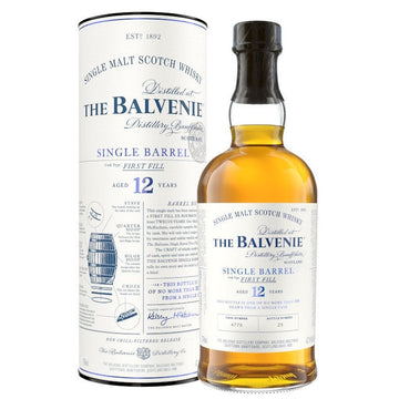 The Balvenie 12 Year Old Single Barrel First Fill Single Malt Scotch Whisky - ForWhiskeyLovers.com