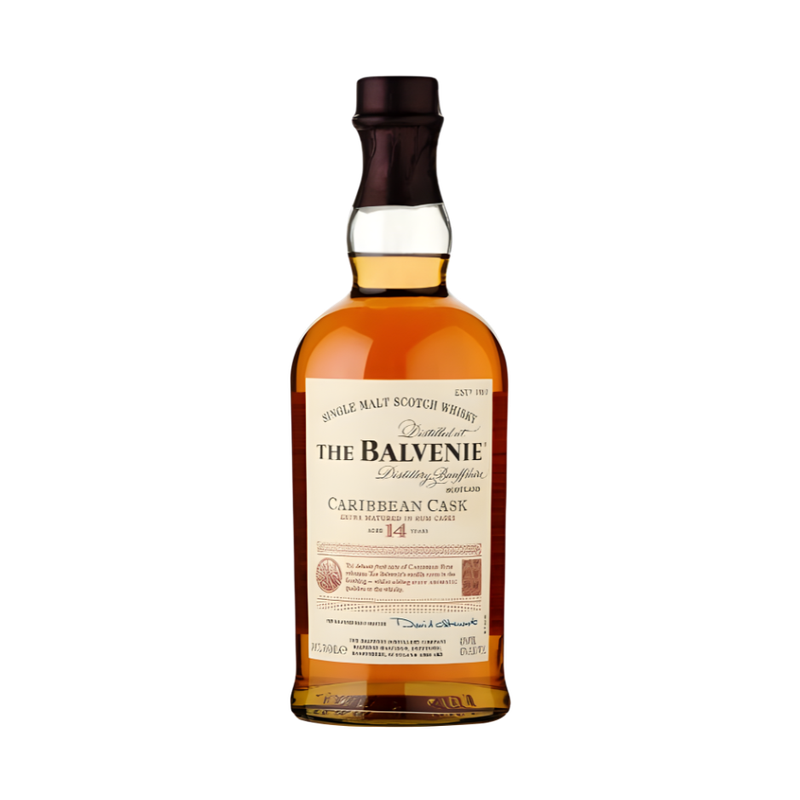 The Balvenie 14 Year Old Caribbean Cask Single Malt Scotch Whisky 200ml - ForWhiskeyLovers.com