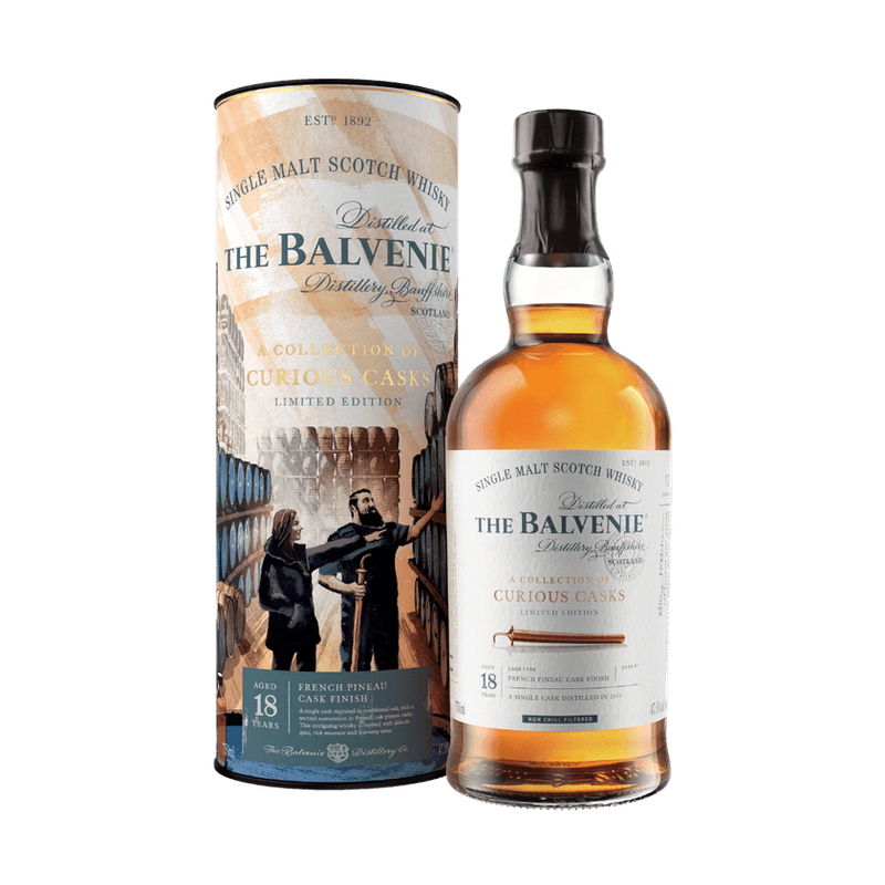 The Balvenie 18 Year French Pineau Cask Single Malt Scotch Whisky - ForWhiskeyLovers.com