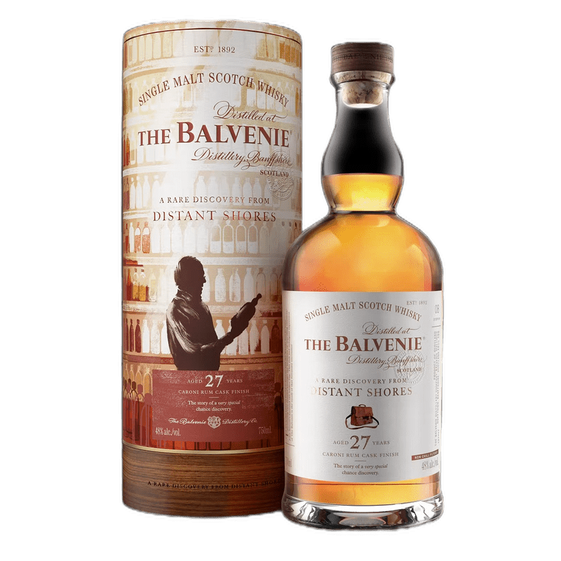 The Balvenie 27 Year Old 'A Rare Discovery from Distant Shores' Single Malt Scotch Whisky - ForWhiskeyLovers.com