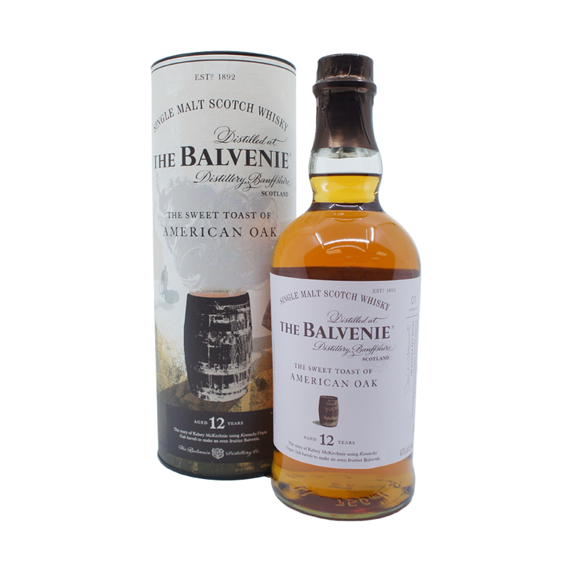 The Balvenie The Sweet Toast Toast of American Oak 12 Year Old Single Malt Whisky 750ml - ForWhiskeyLovers.com