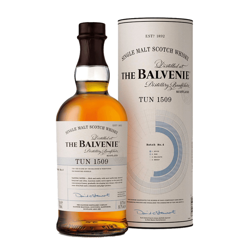 The Balvenie Tun 1509 Batch No. 4 Single Malt Scotch Whisky - ForWhiskeyLovers.com