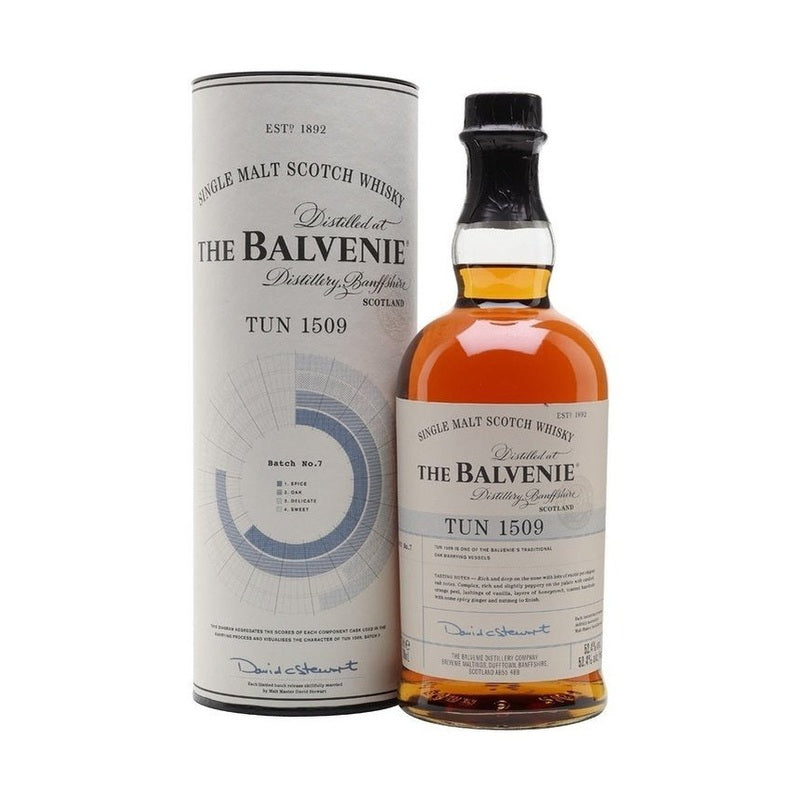 The Balvenie Tun 1509 Batch No. 7 Single Malt Scotch Whisky - ForWhiskeyLovers.com