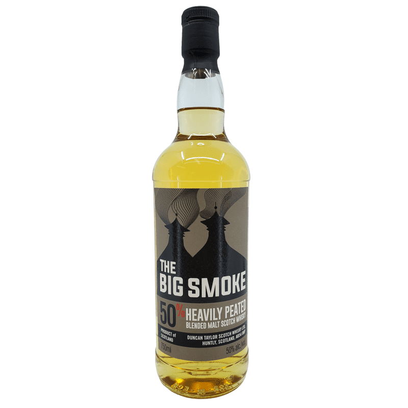 The Big Smoke 50% Heavily Peated Blended Malt Scotch Whisky - ForWhiskeyLovers.com