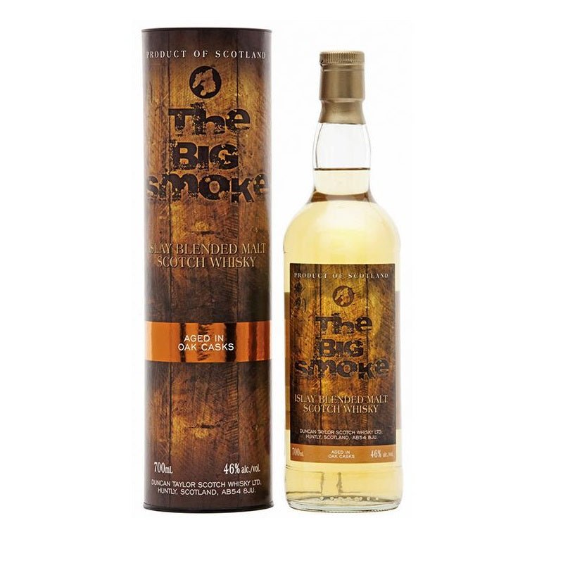 The Big Smoke Aged in Oak Cask 46% Islay Blended Malt Scotch Whisky - ForWhiskeyLovers.com