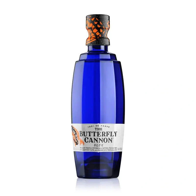 The Butterfly Cannon Blue Tequila 750mL - ForWhiskeyLovers.com