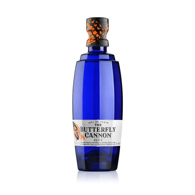 The Butterfly Cannon Blue Tequila - ForWhiskeyLovers.com