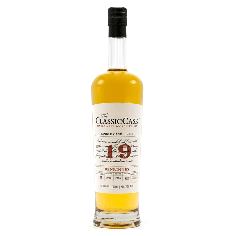 The Classic Cask Benrinnes 19 Year Old Single Malt Scotch Whisky - ForWhiskeyLovers.com