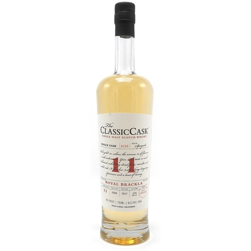 The Classic Cask 'Royal Brackla' 11 Year Old Single Malt Scotch Whisky - ForWhiskeyLovers.com