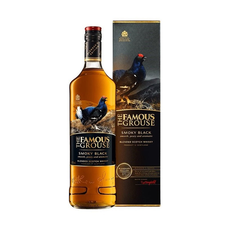 The Famous Grouse Smoky Black Blended Scotch Whisky - ForWhiskeyLovers.com