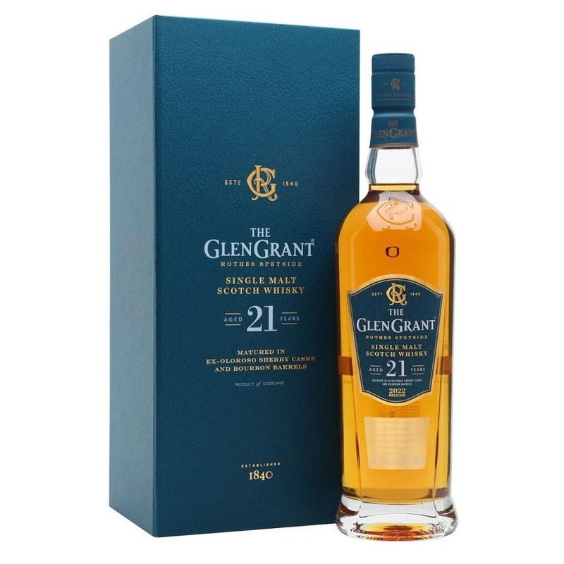 The Glen Grant 21 Year Old Single Malt Scotch Whisky - ForWhiskeyLovers.com
