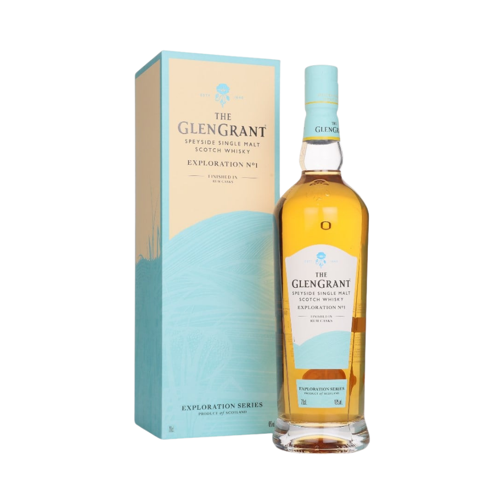 The Glen Grant Exploration Series No. 1 Single Malt Scotch Whisky Finished In Rum Casks - ForWhiskeyLovers.com